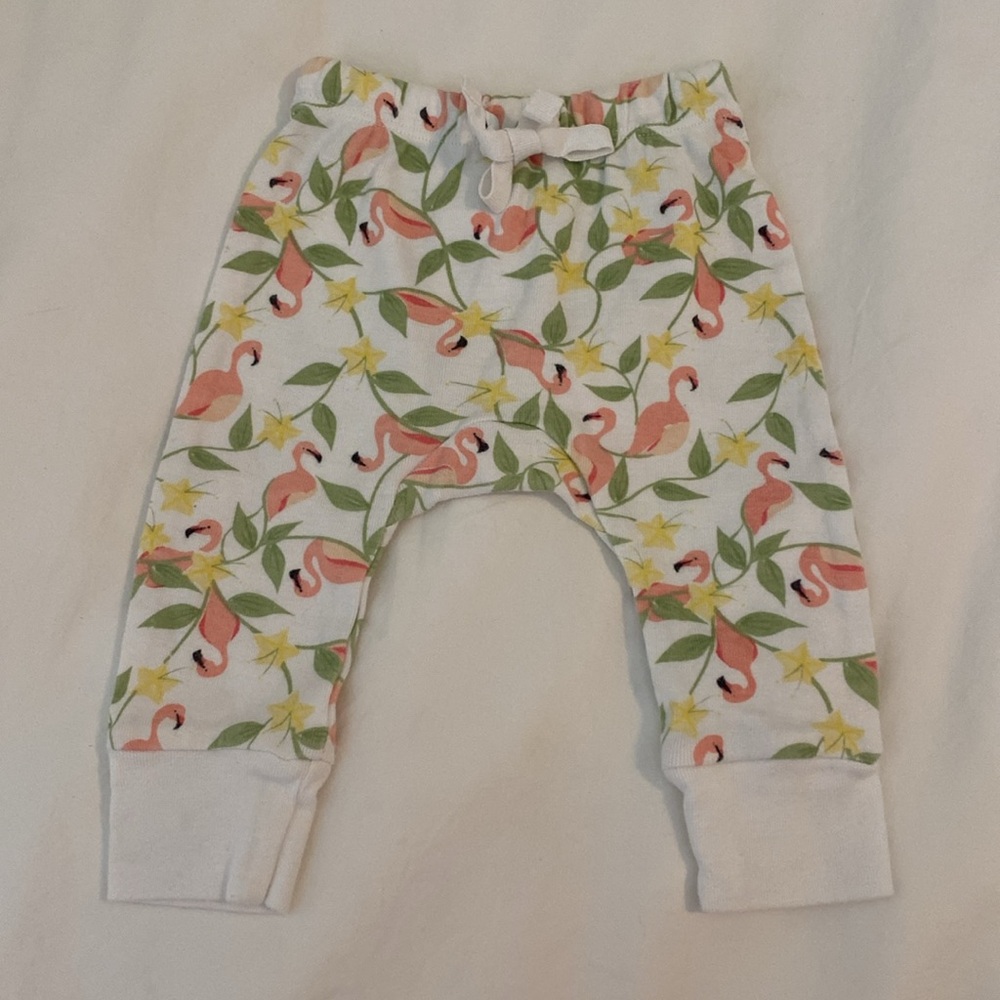 Sapling Flamingo Baby Pants